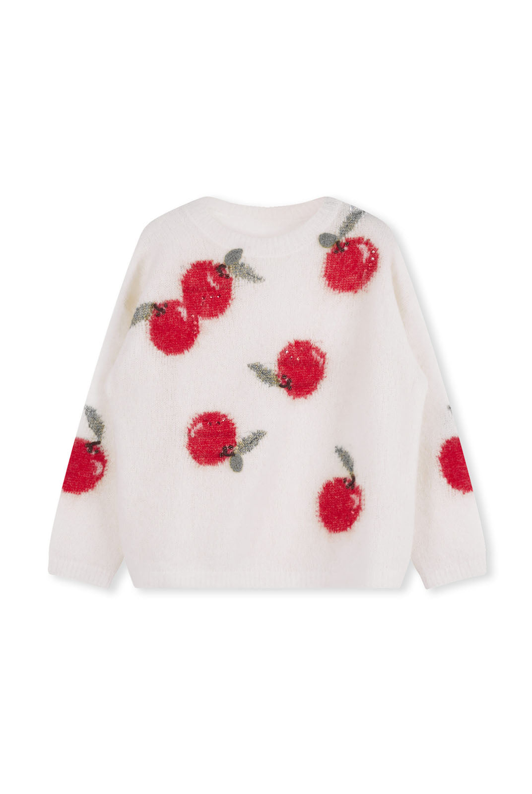 ASOBIO Mohair-Blend Pullover Sweater