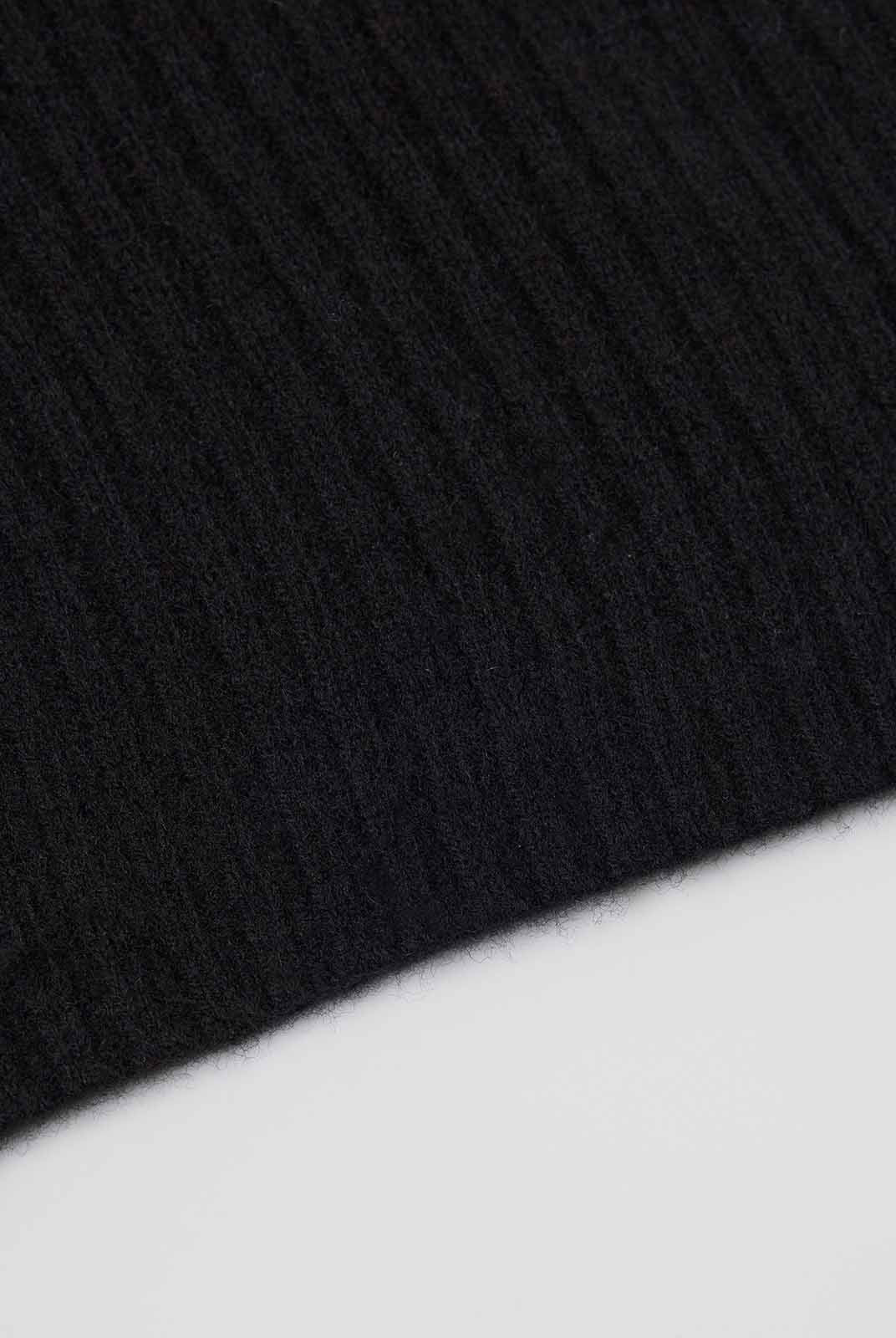 ASOBIO 100% Wool Turtleneck Sweater