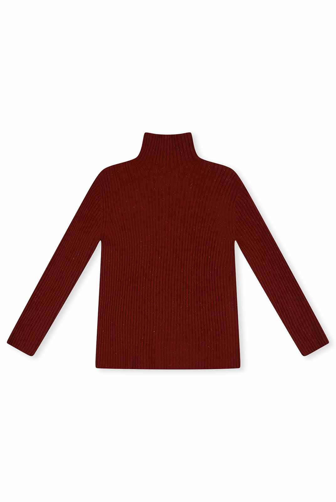ASOBIO 100% Wool Turtleneck Sweater