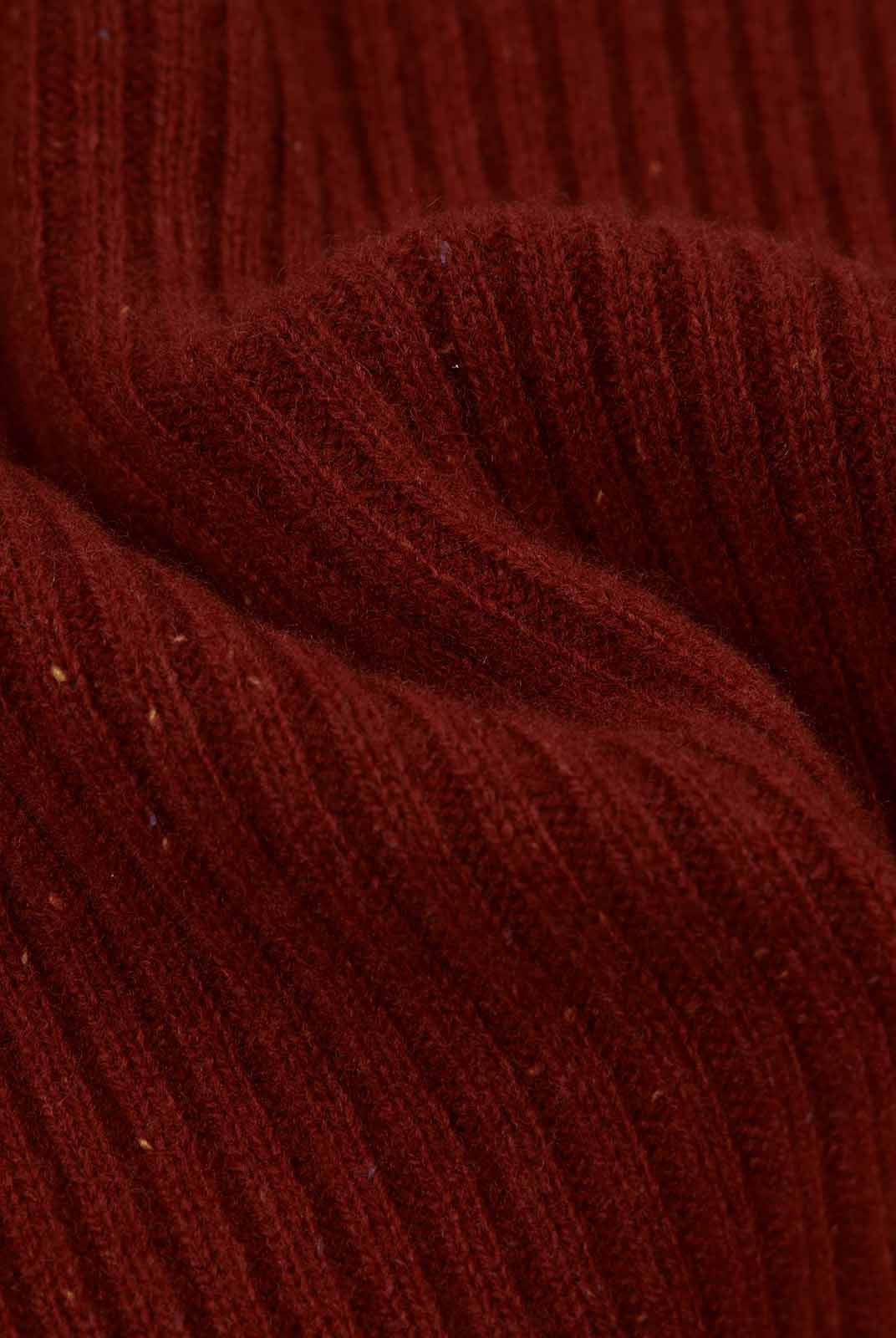 ASOBIO 100% Wool Turtleneck Sweater