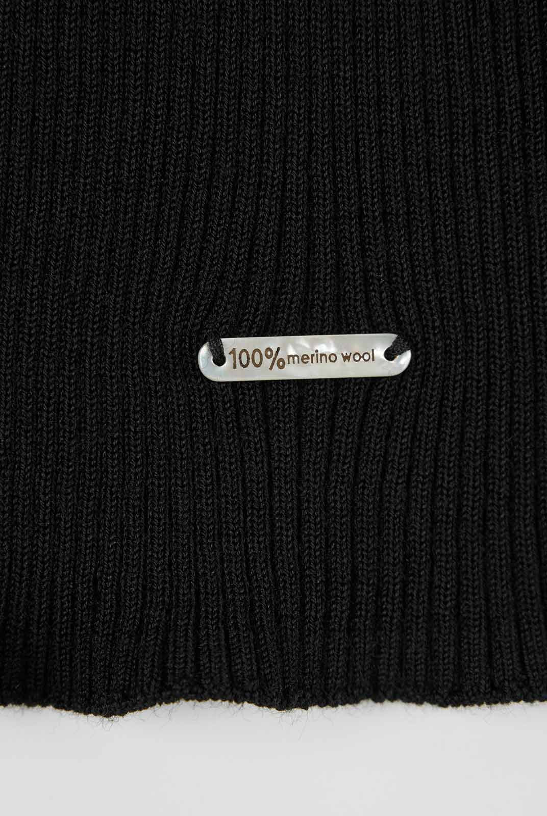ASOBIO 100% Merino Wool Turtleneck Sweater
