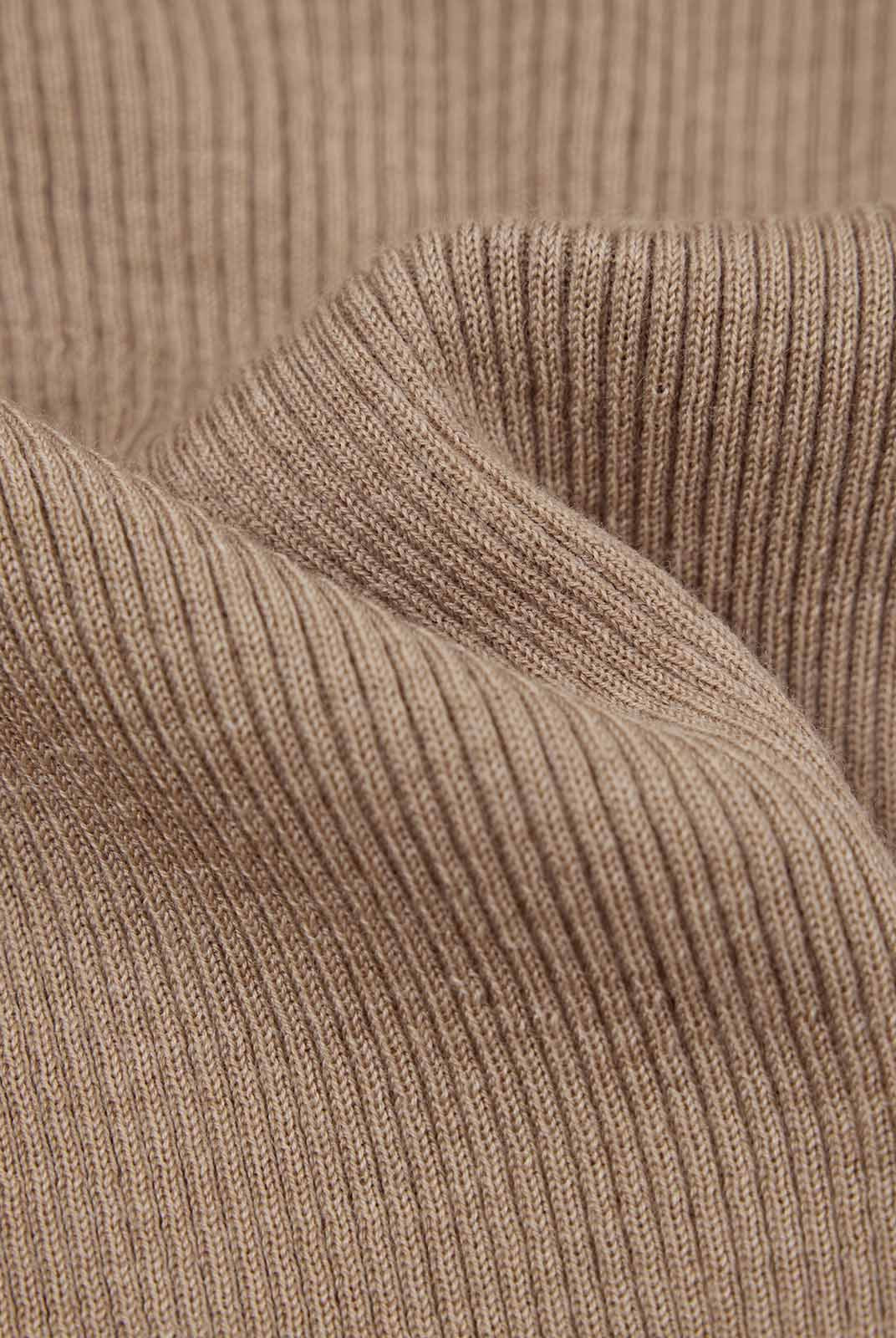 ASOBIO 100% Merino Wool Turtleneck Sweater
