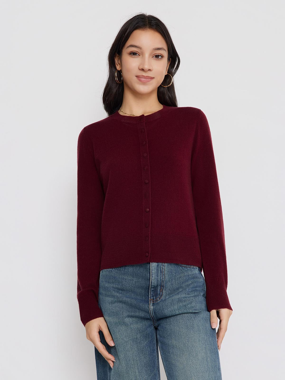 100% Wool Cardigan