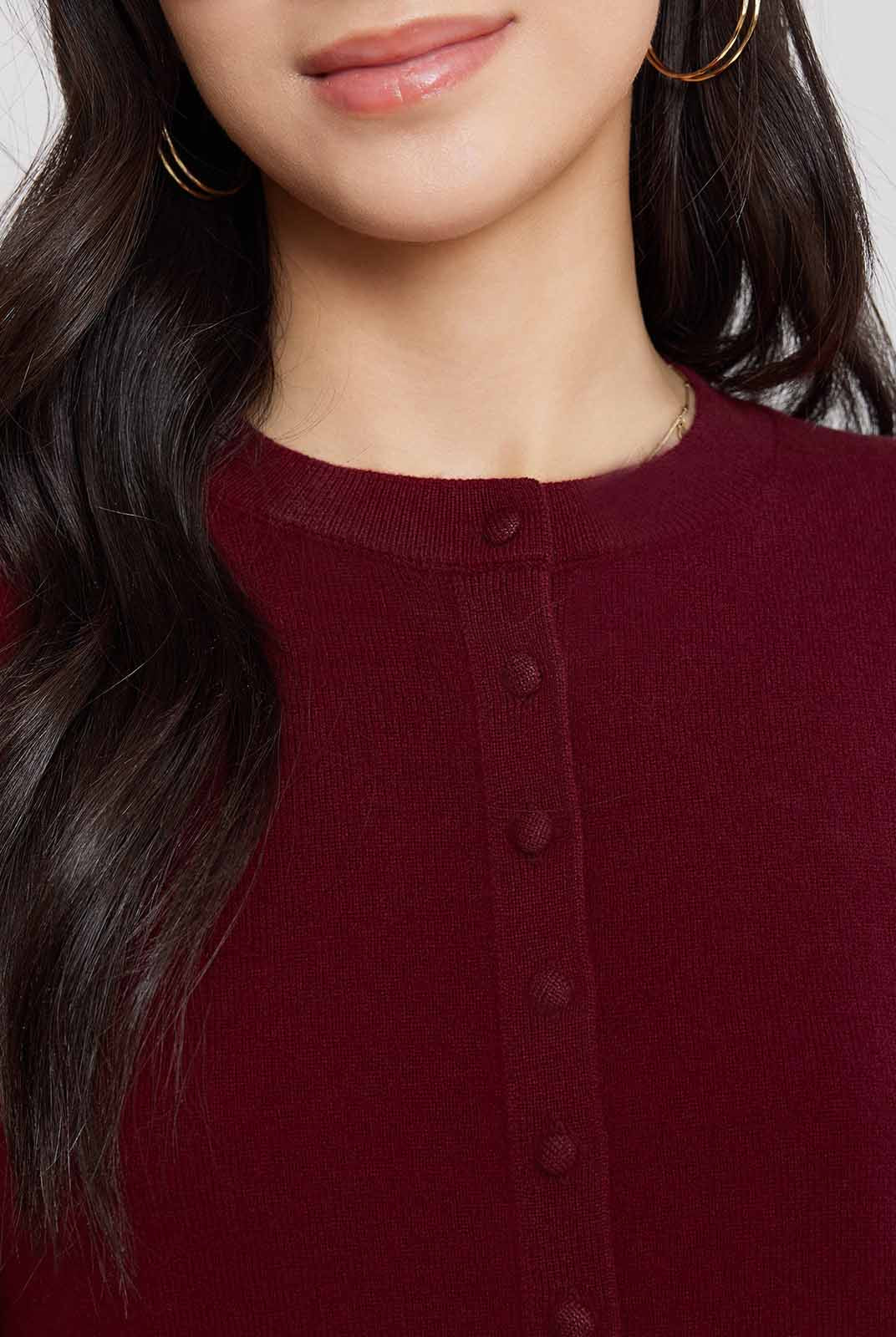 100% Wool Cardigan