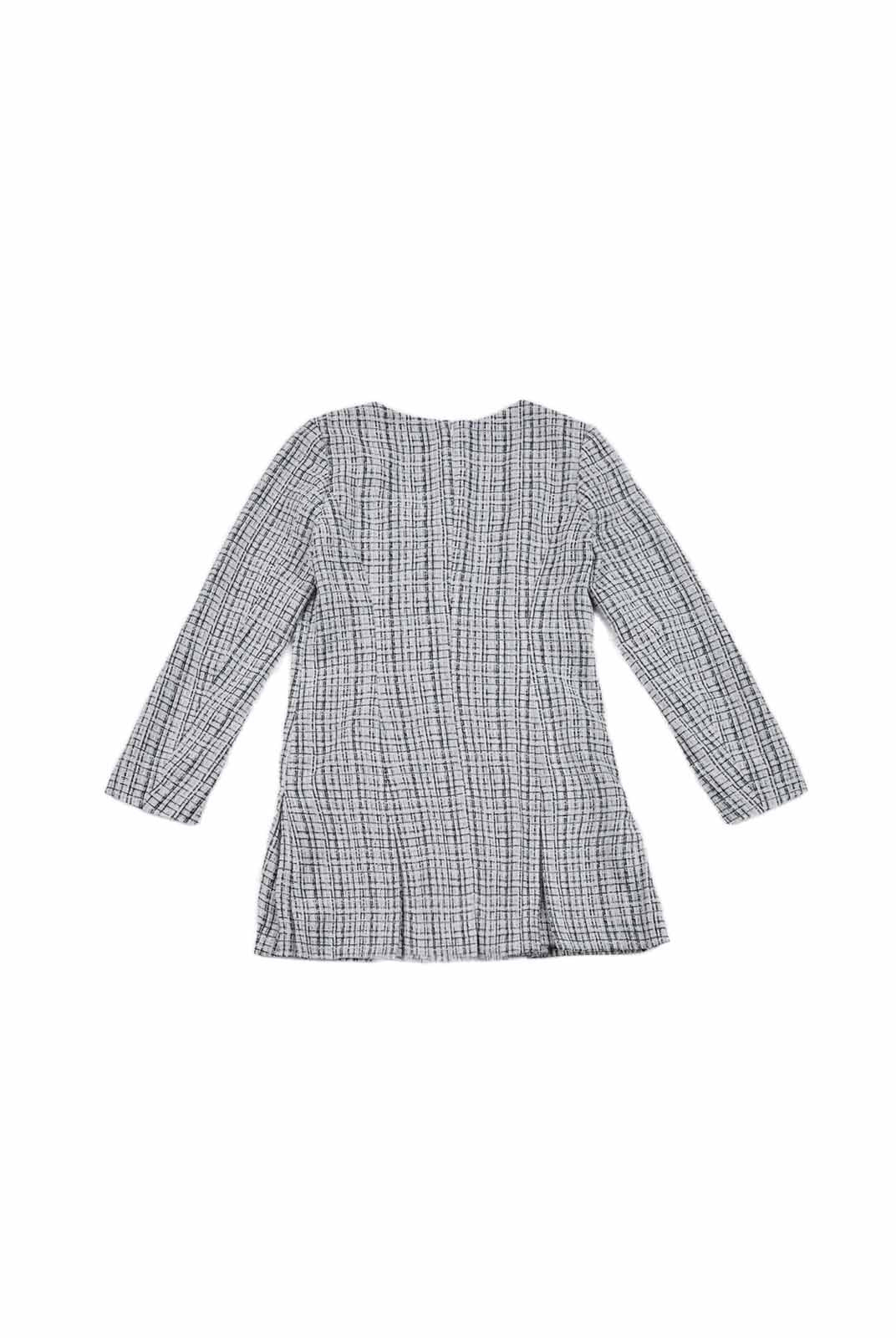 ASOBIO Tweed Mini Dress