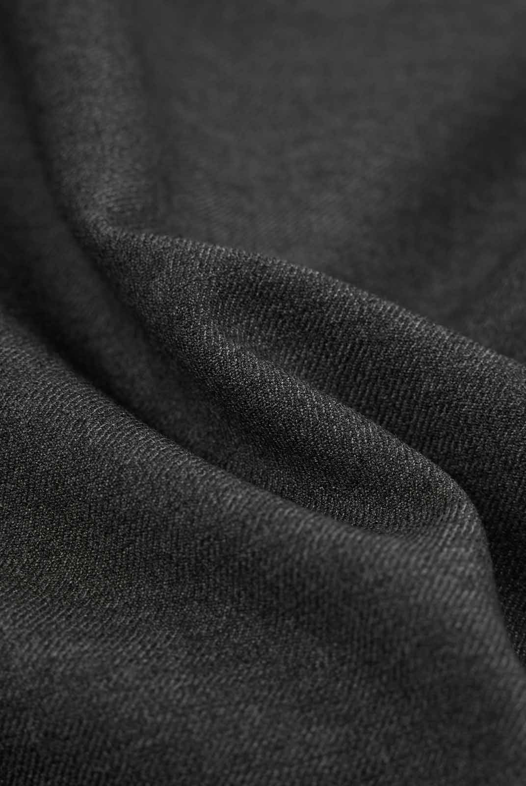 ASOBIO Wool Blend Pleated Trousers