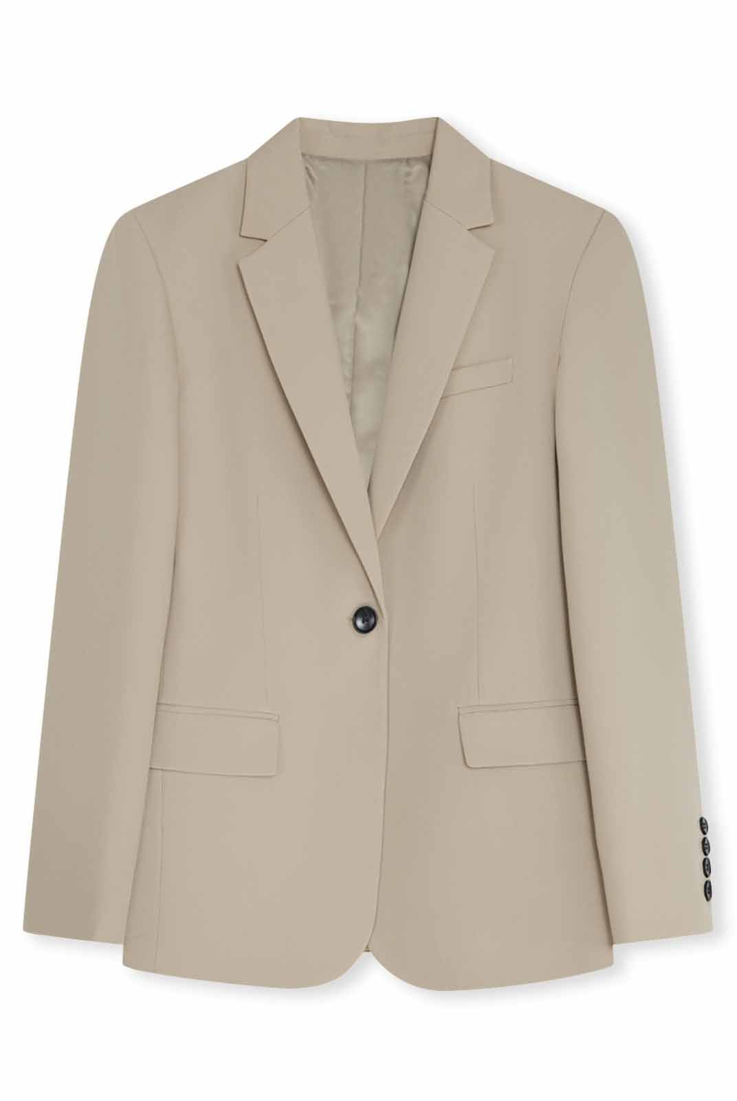 ASOBIO Wool Blend Blazer