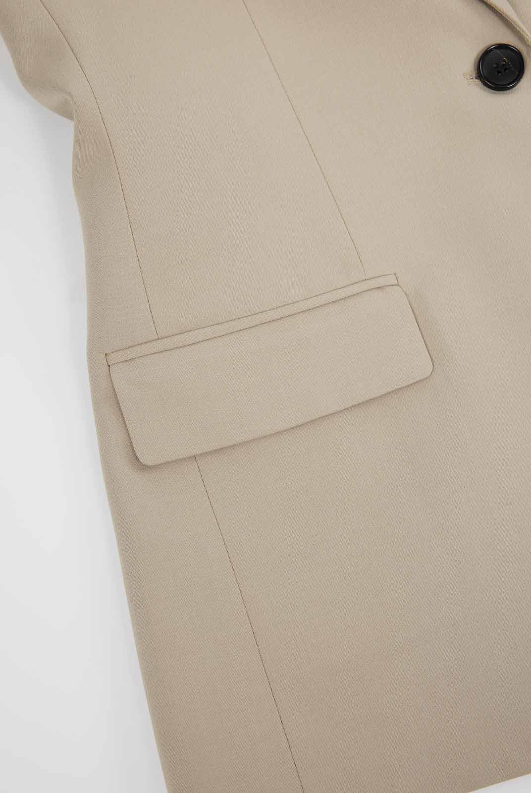 ASOBIO Wool Blend Blazer