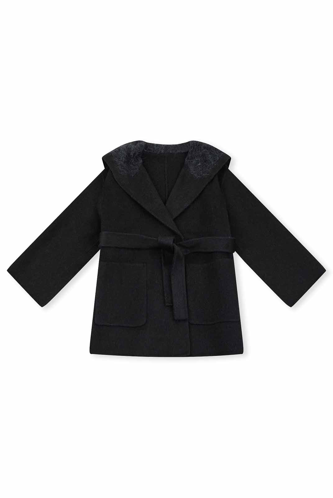 ASOBIO Double-Faced Wool-Blend Coat