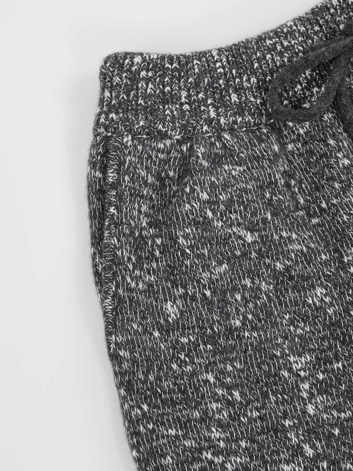 ASOBIO Wool-Blend Knit Pant