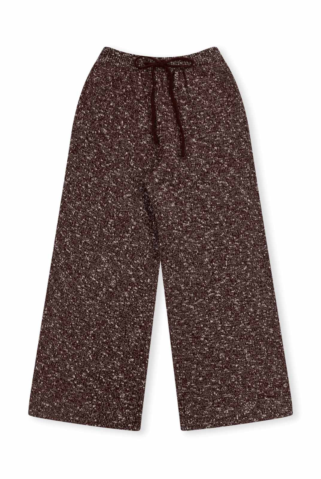 ASOBIO Wool-Blend Knit Pant