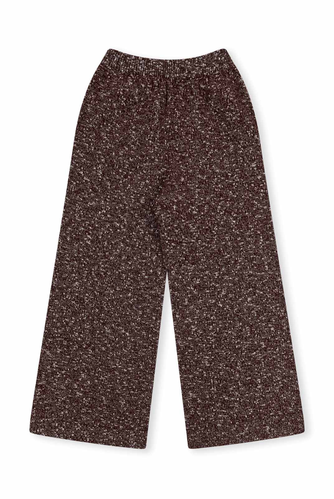 ASOBIO Wool-Blend Knit Pant