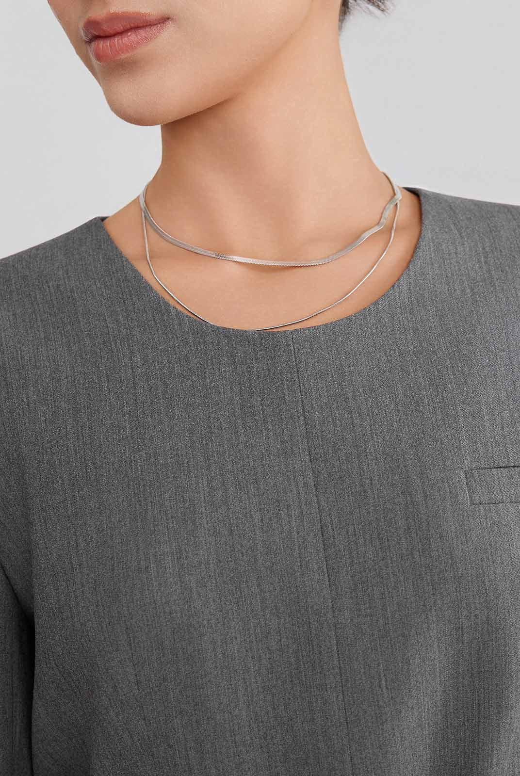 ASOBIO Belted Pullover Blazer