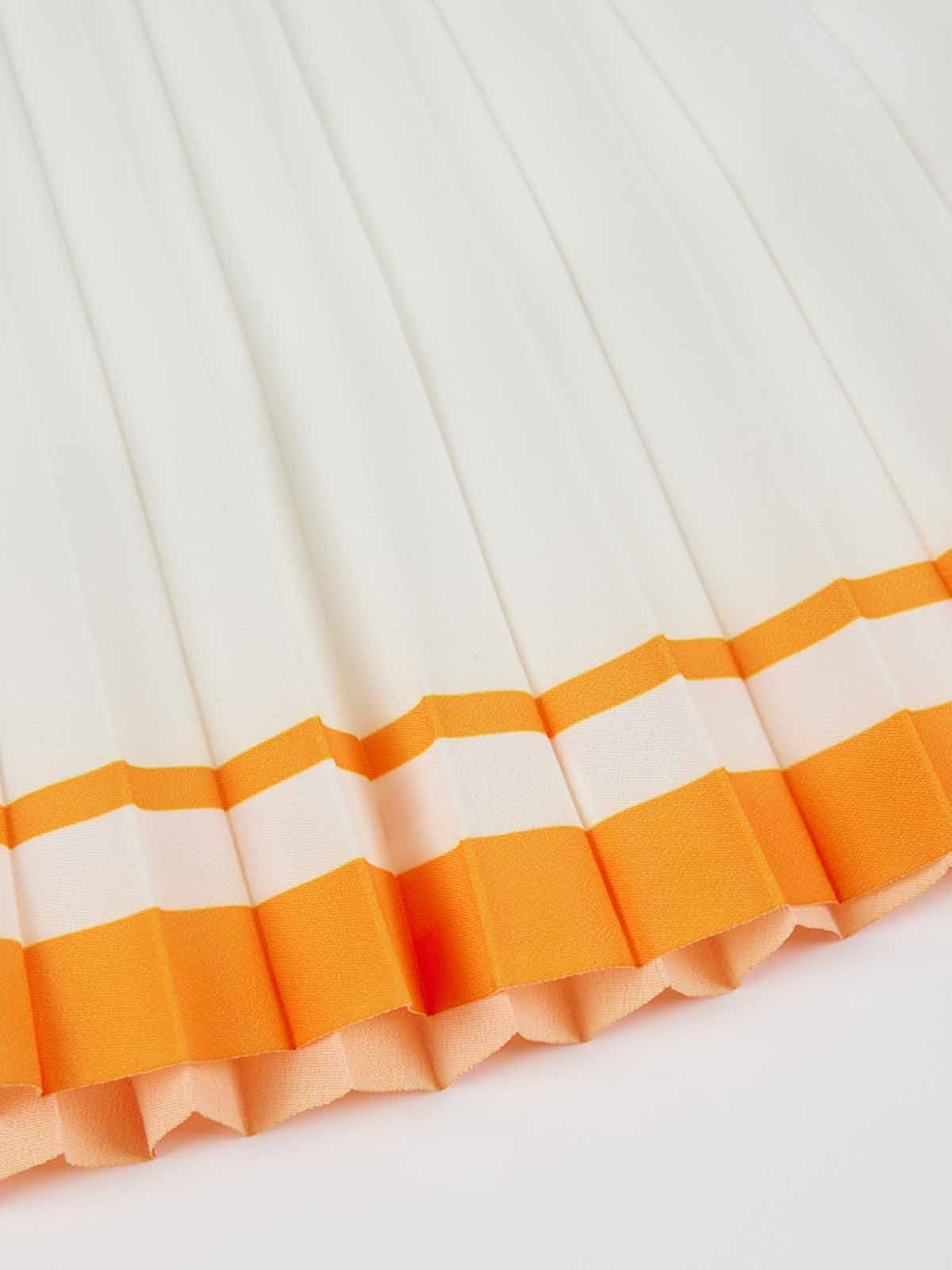 Pleated Mini Skirt