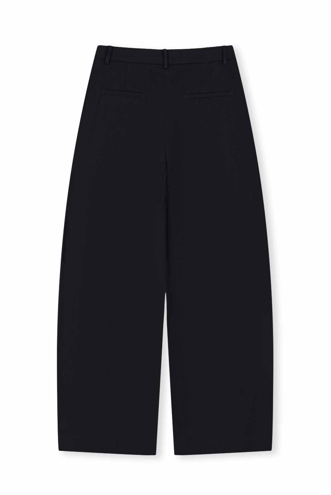 ASOBIO 100% Cotton Barrel-Leg Pants