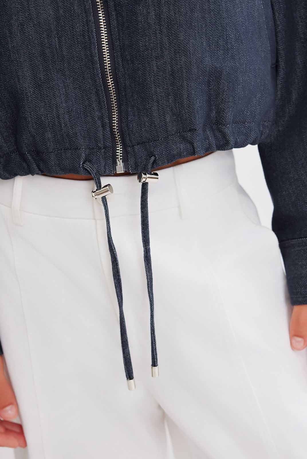 ASOBIO Cotton Denim Utility Jacket