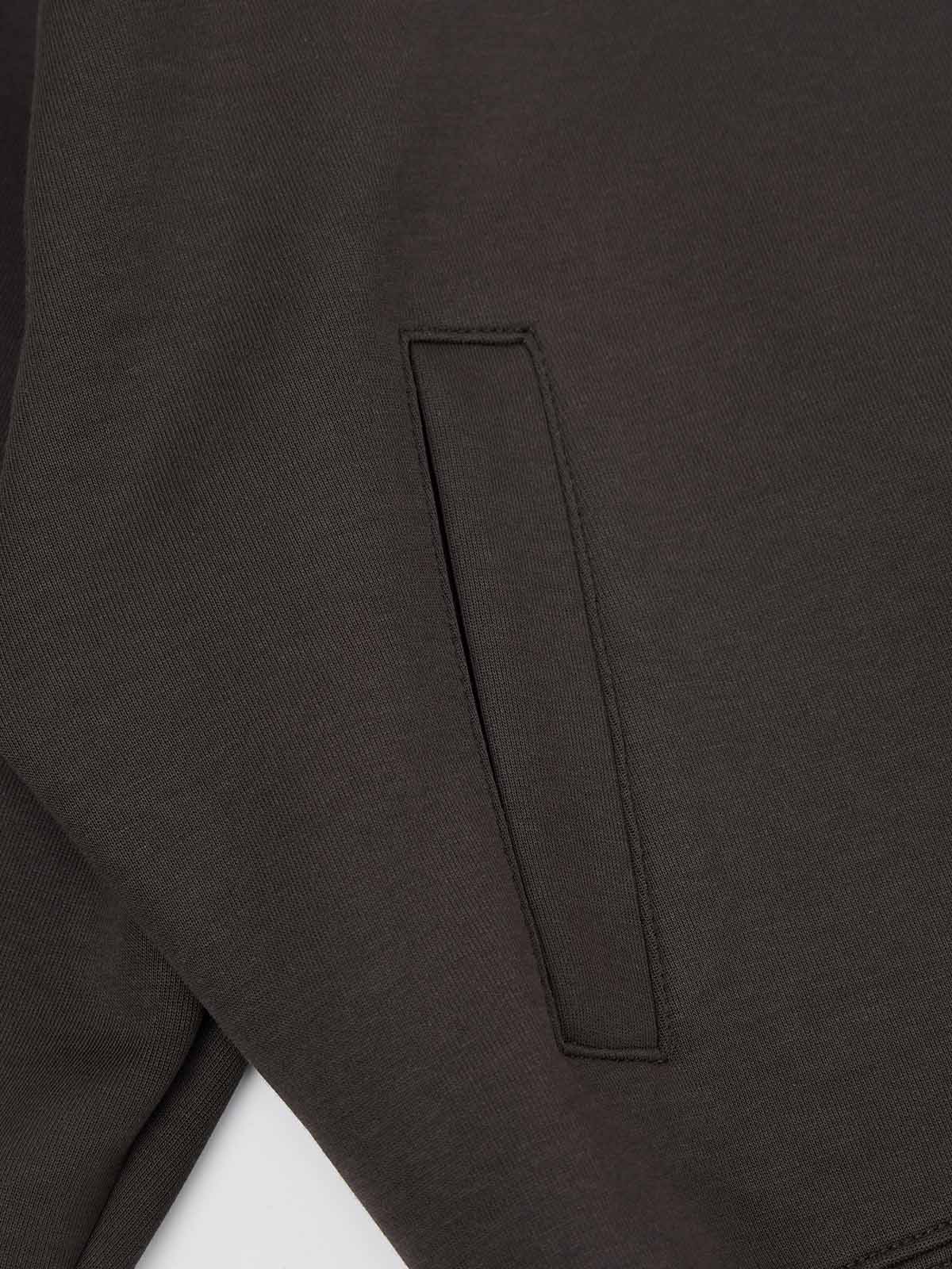ASOBIO Stand-Collar Two-Way Zip Sweat Jacket