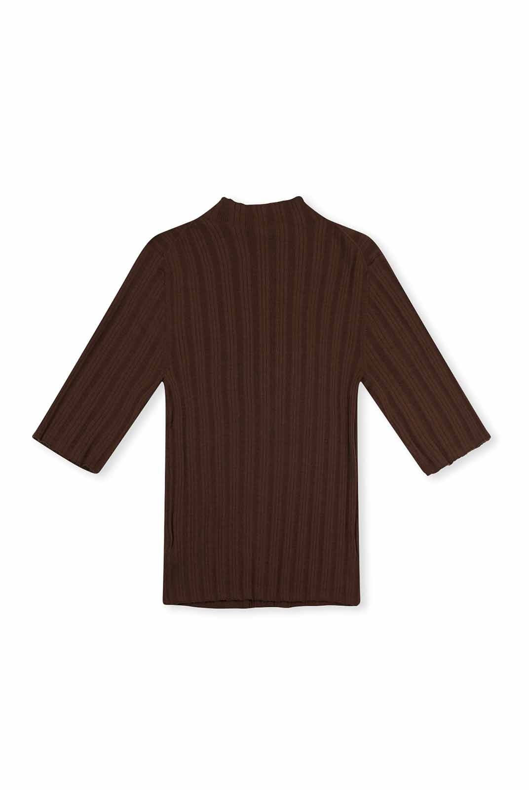 ASOBIO 100% Wool Ribbed Pullover Sweater