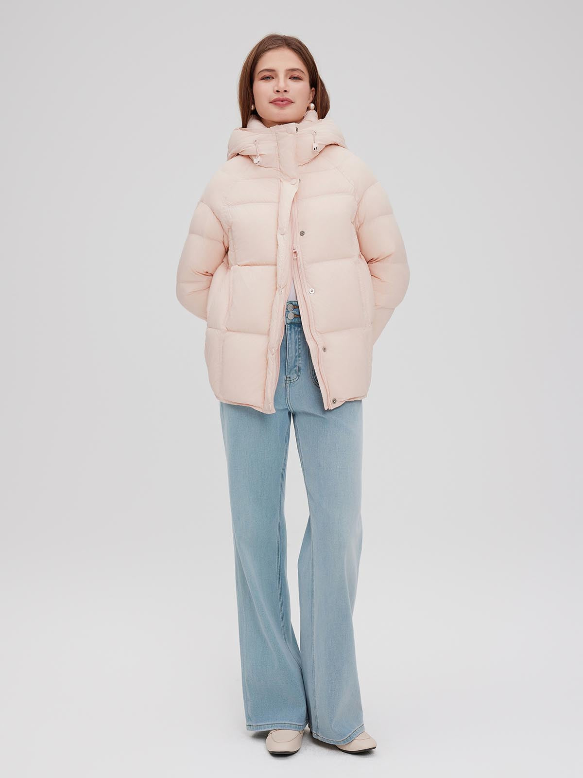 ASOBIO Hooded Down Jacket