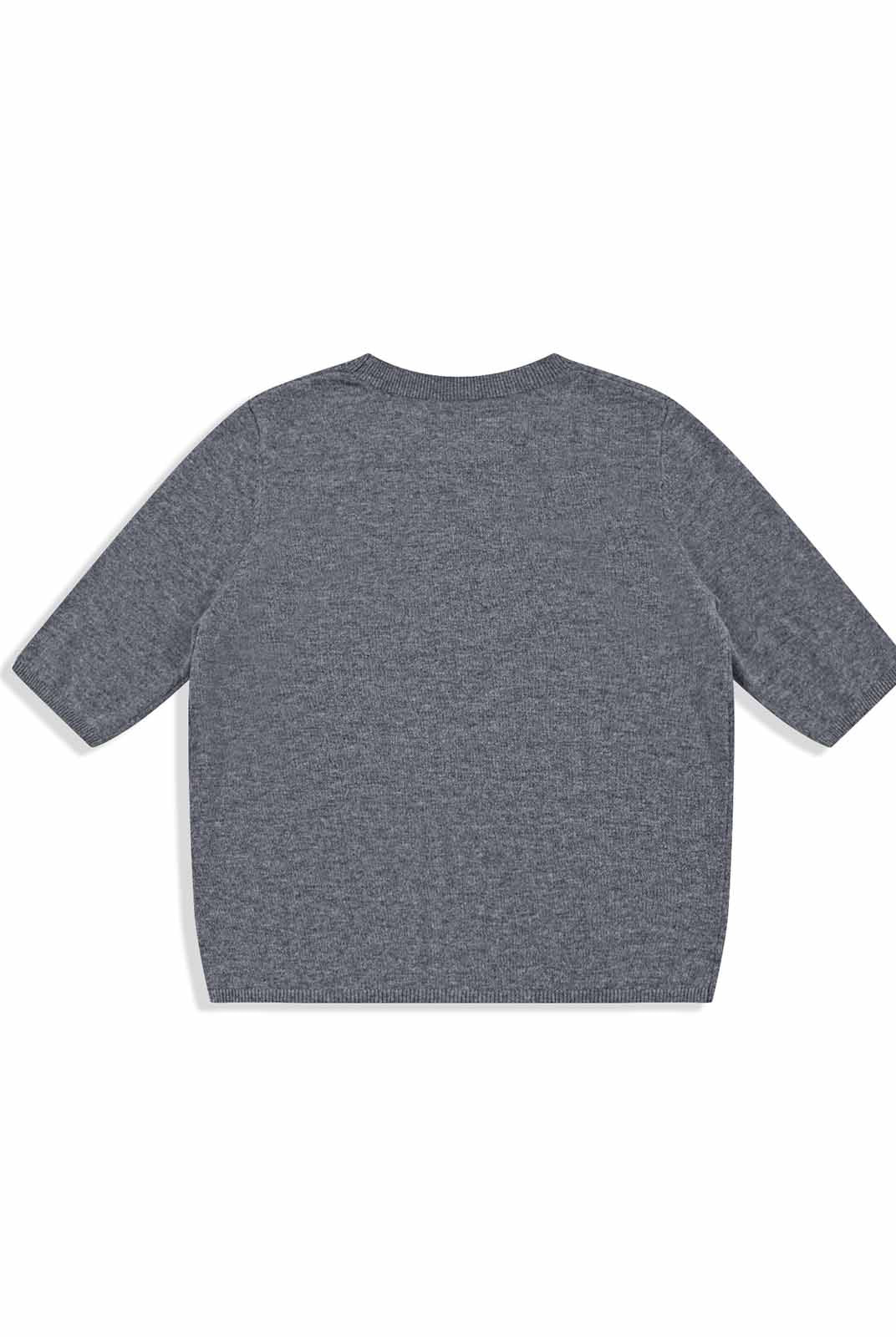 ASOBIO Lightweight 100% Wool Crewneck Top