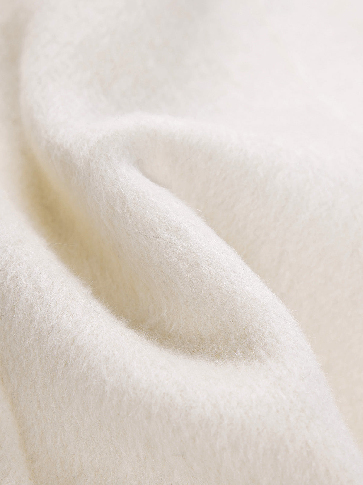 ASOBIO Double-Faced Stand Collar Wrap Coat