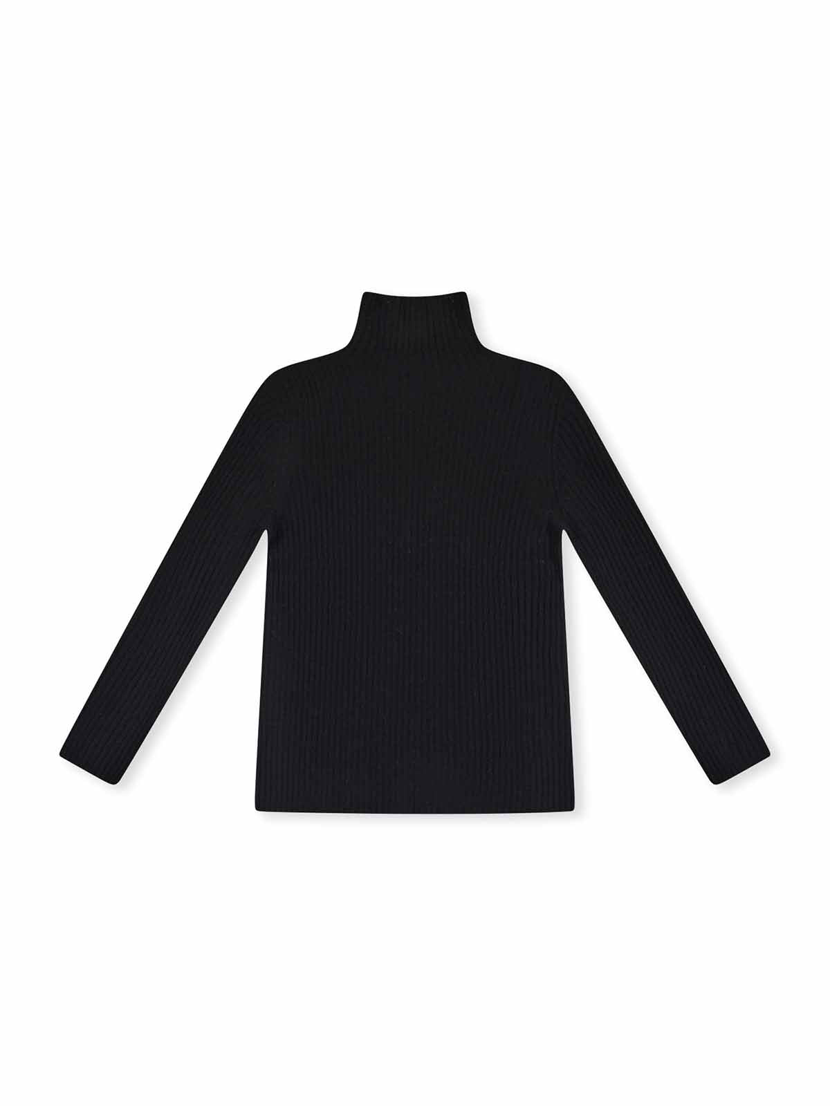 ASOBIO 100% Wool Turtleneck Sweater