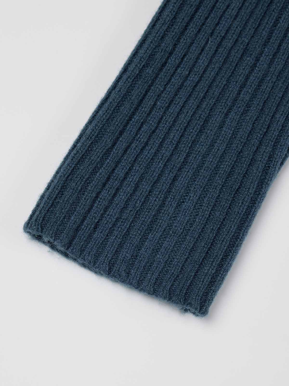 ASOBIO 100% Wool Turtleneck Sweater