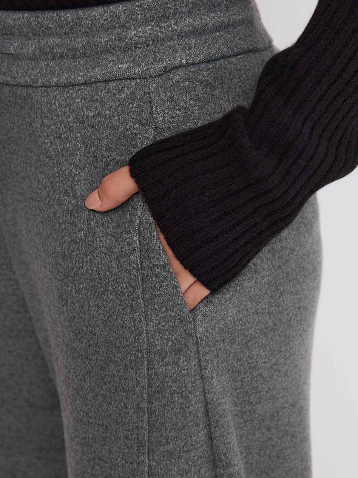ASOBIO Knit Barrel Pant