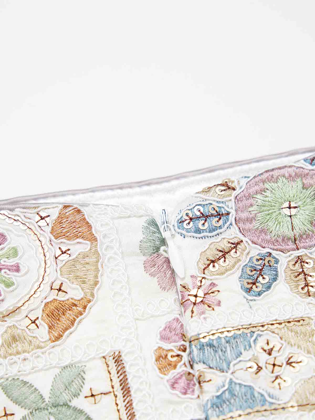 ASOBIO Embroidered Mini Skirt