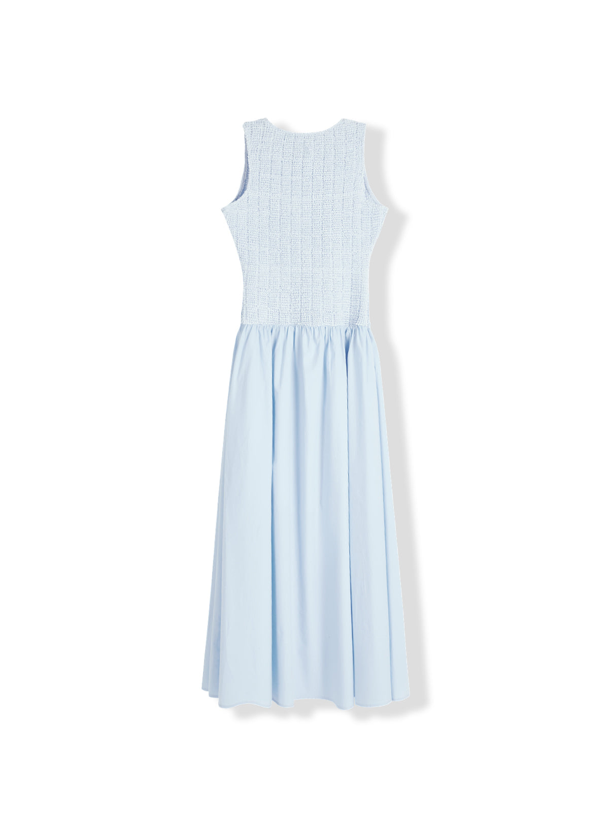 ASOBIO Smocked Cotton Maxi Dress