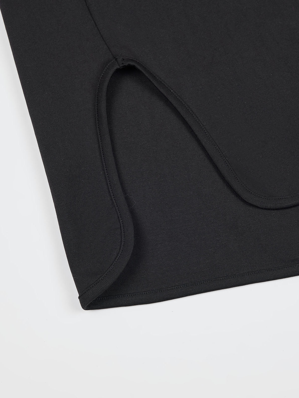 ASOBIO Oversized Knit Long Sleeve Tee