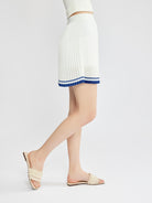 Pleated Mini Skirt