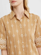 Embroidered Linen Shirt