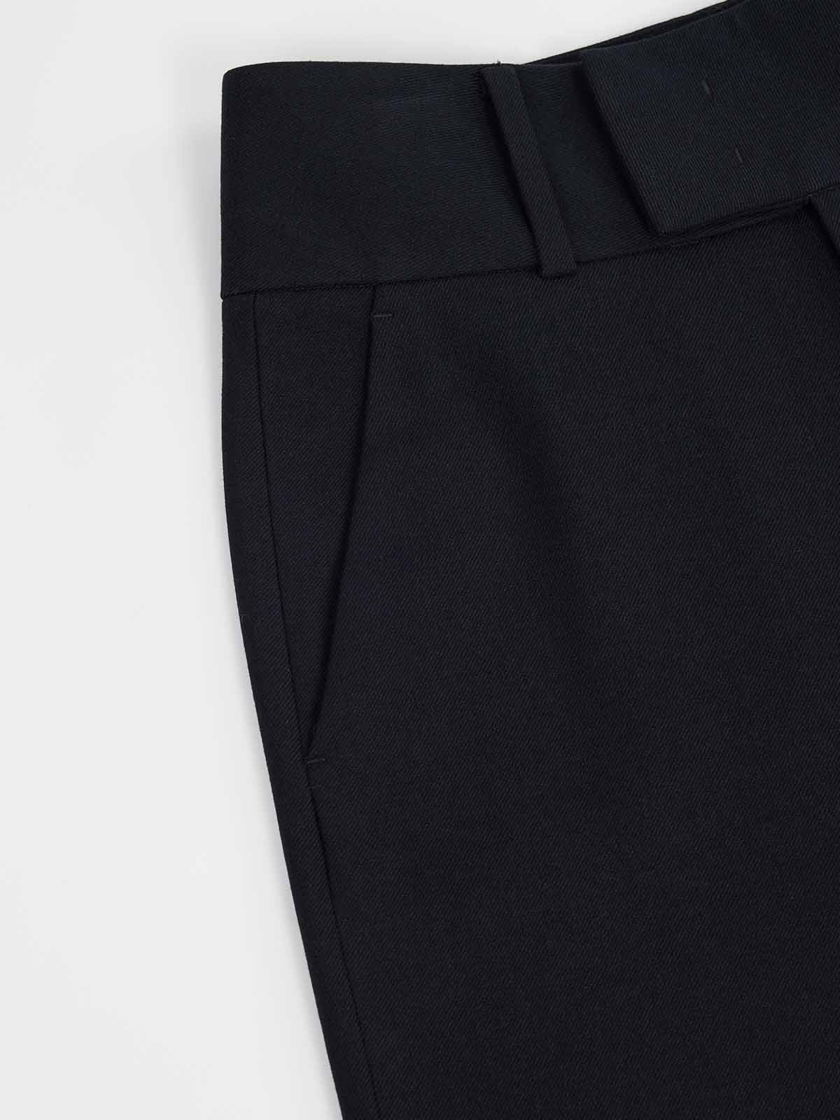 ASOBIO Wool Blend Wide-Leg Trousers