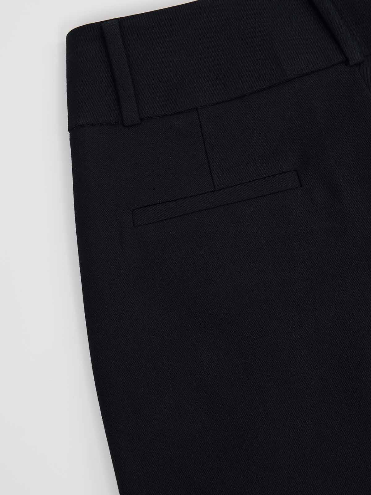 ASOBIO Wool Blend Wide-Leg Trousers