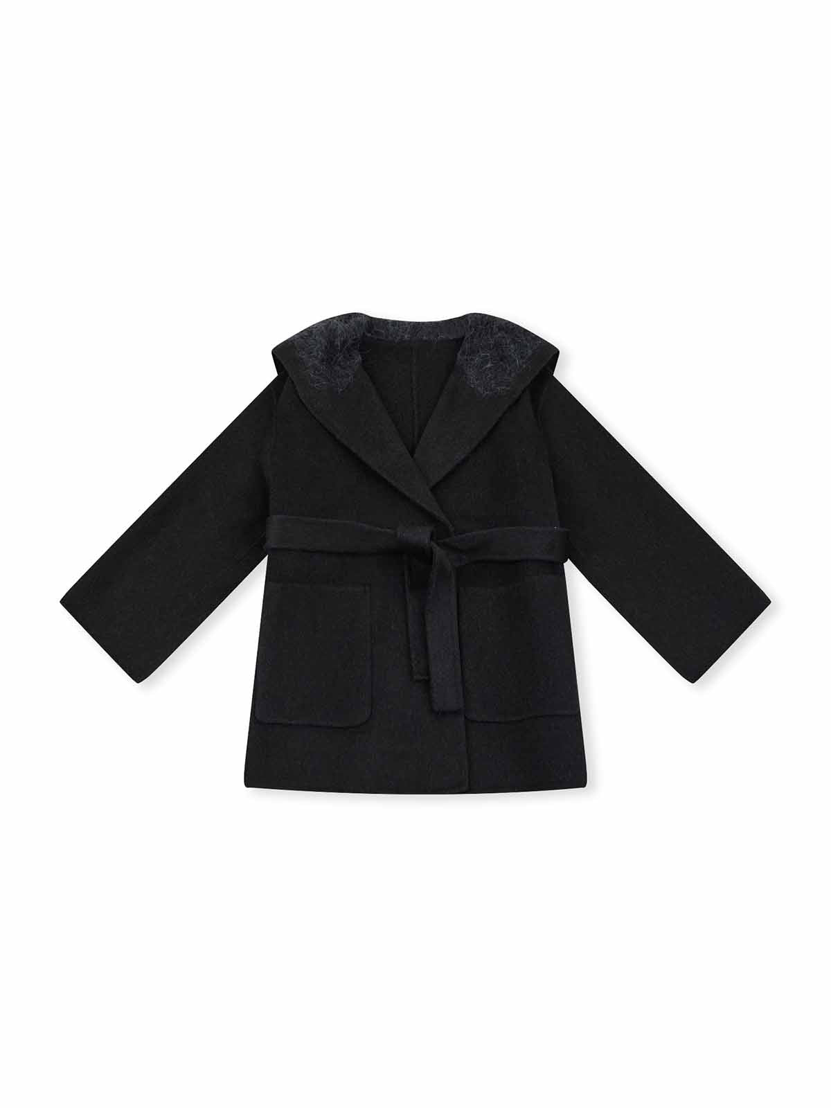 ASOBIO Double-Faced Wool-Blend Coat