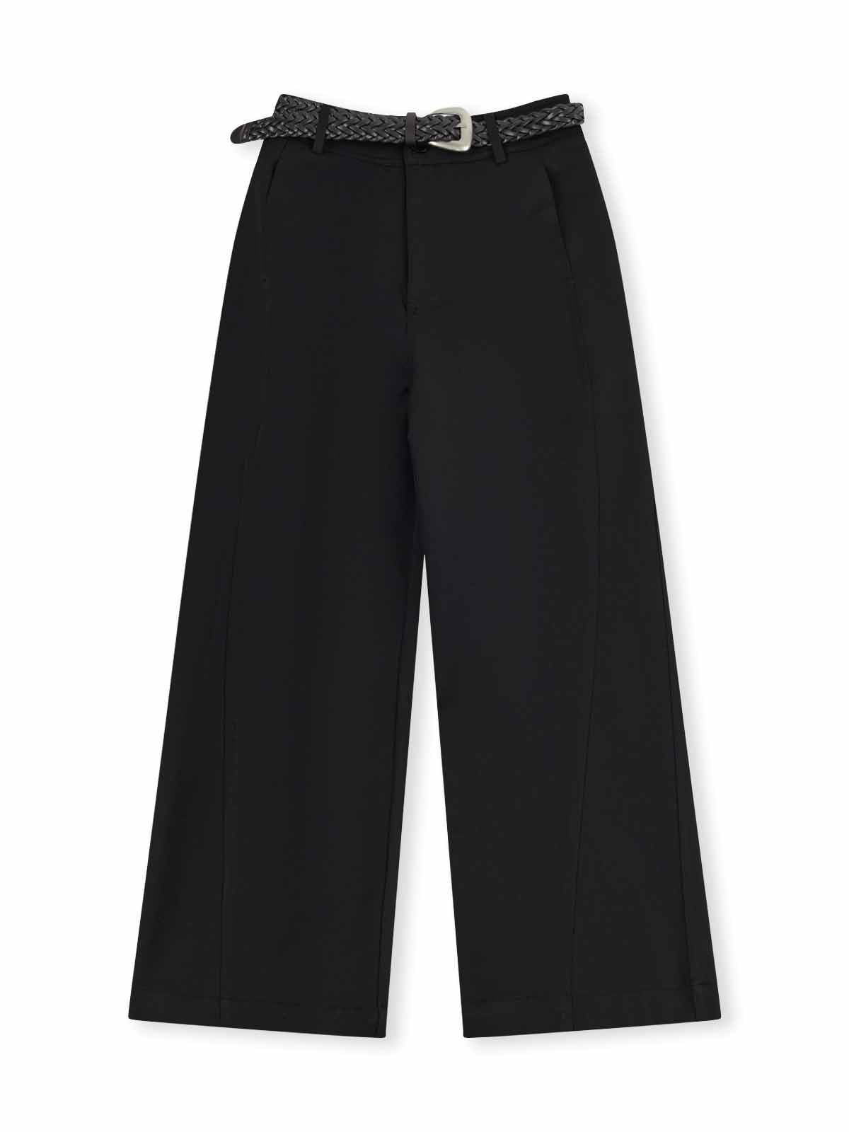 ASOBIO Mid-High Waist Barrel Pant