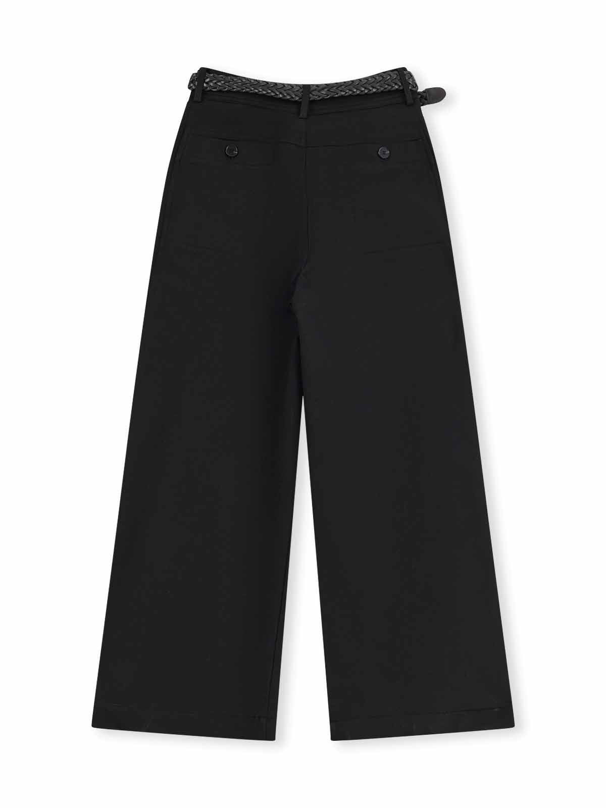 ASOBIO Mid-High Waist Barrel Pant