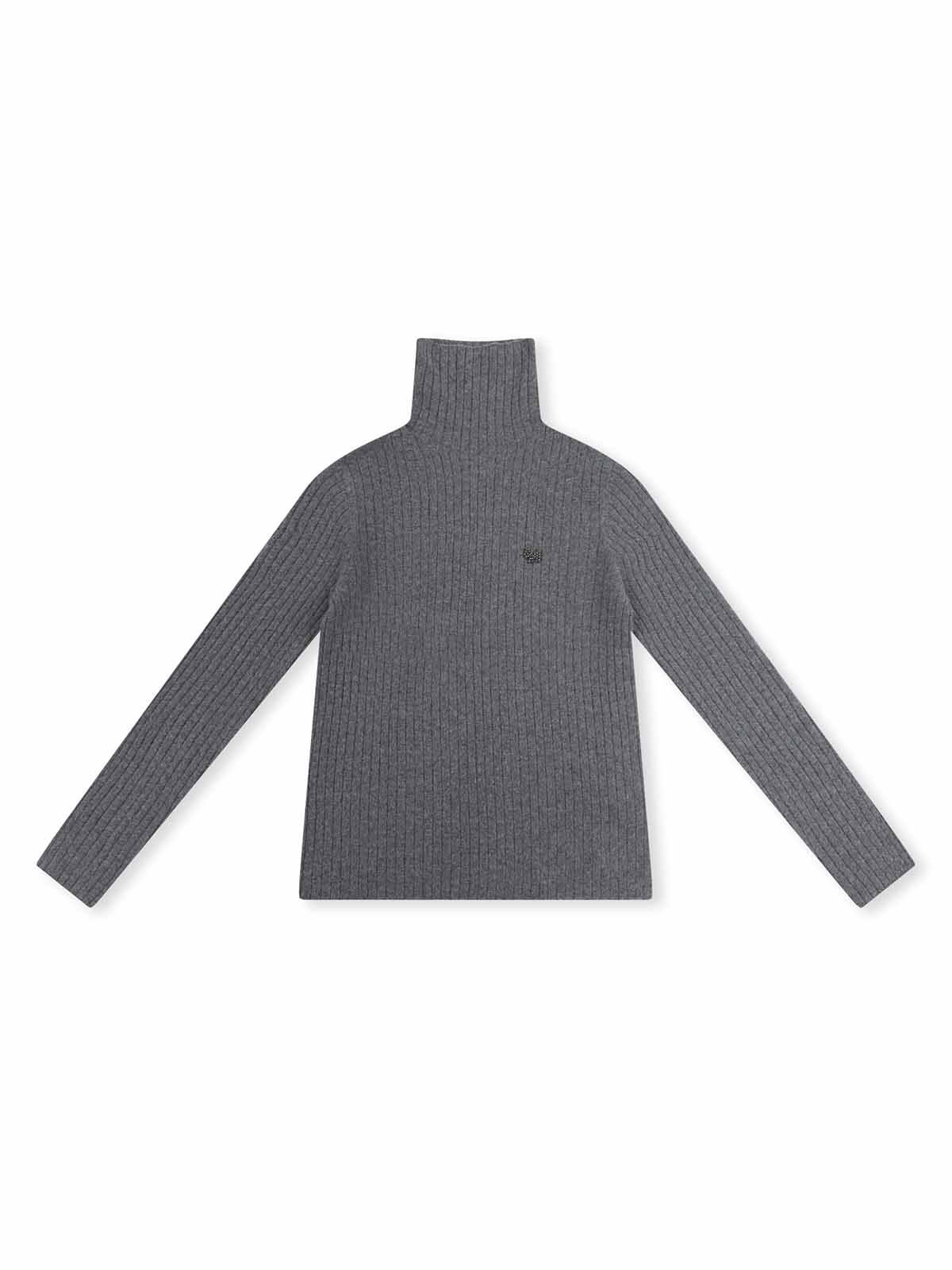 ASOBIO 100% Cashmere Turtleneck Sweater