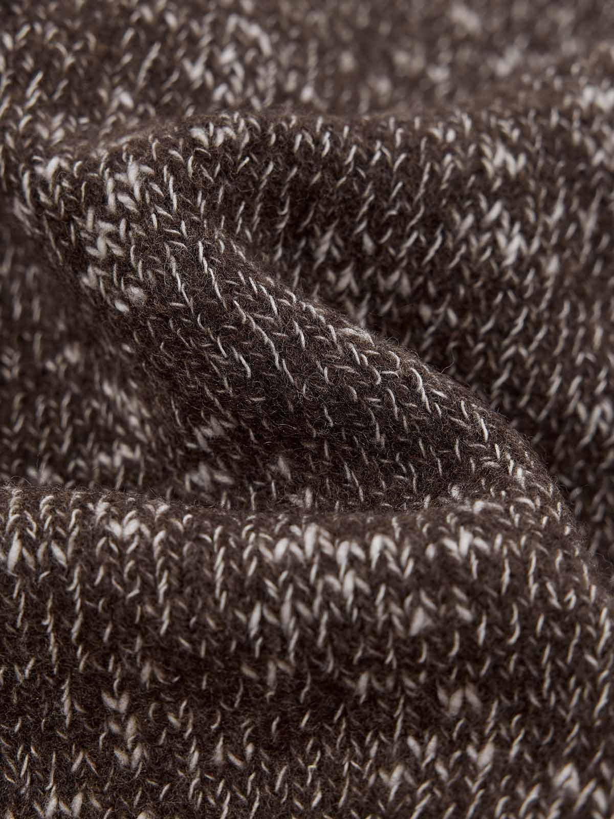 ASOBIO Wool-Blend V-Neck Cardigan