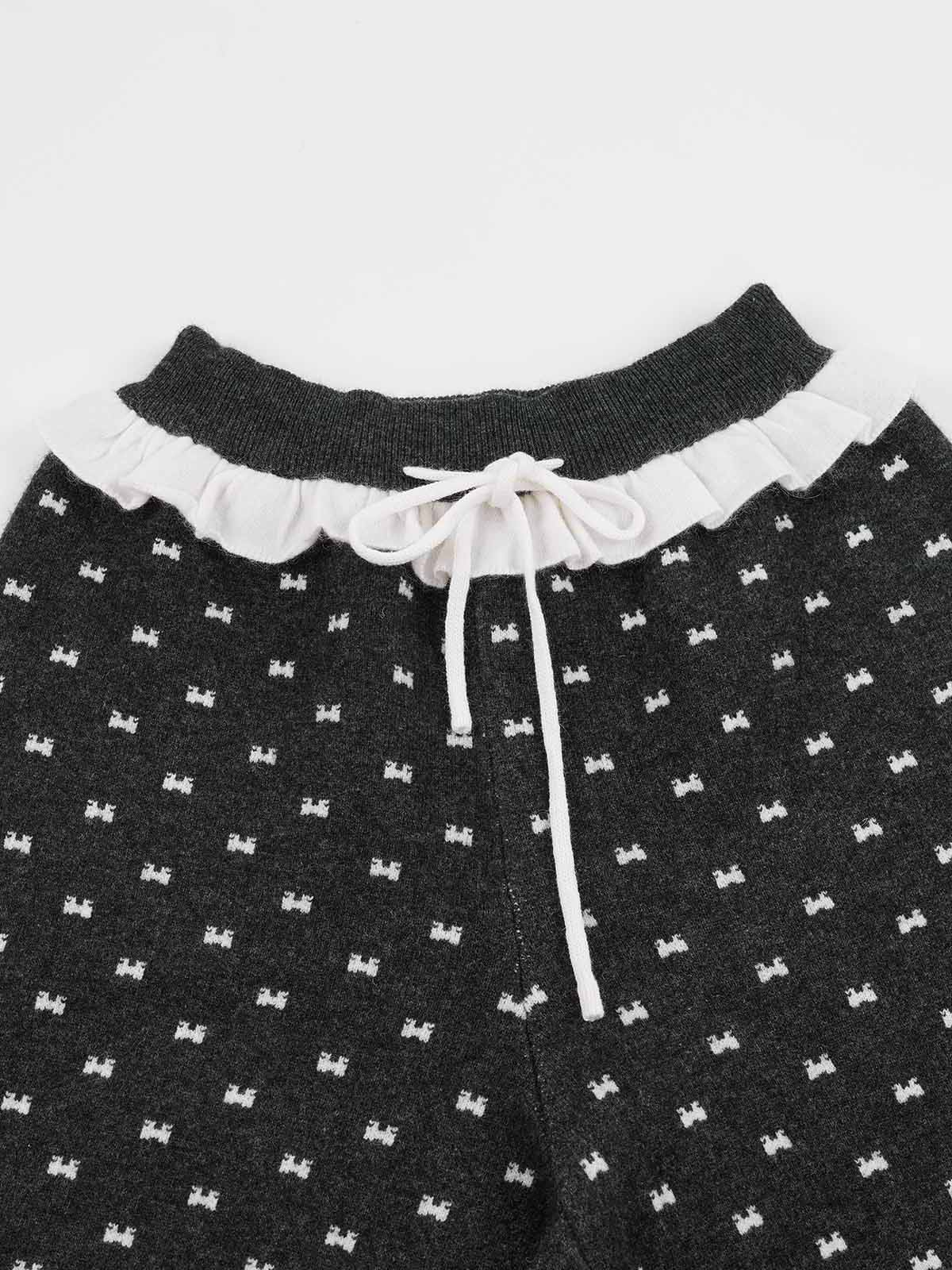 ASOBIO Wool-Blend Knit Short