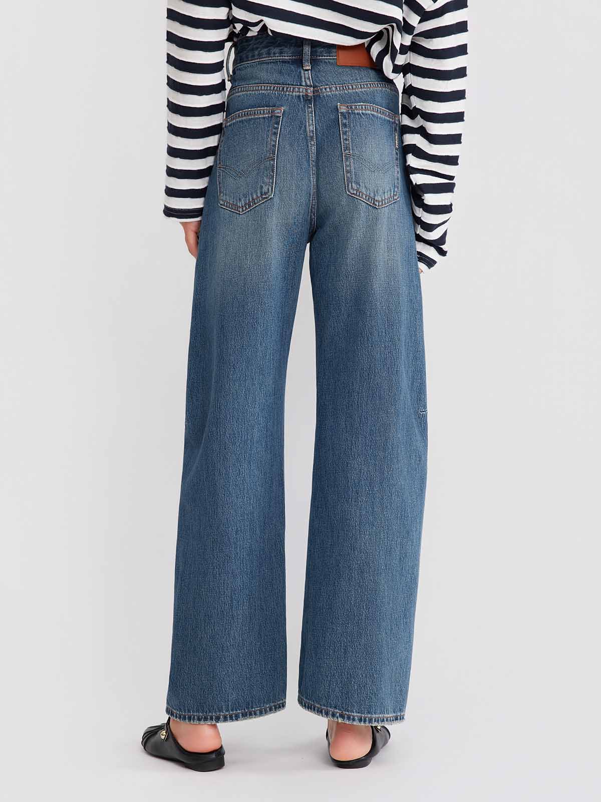 ASOBIO Barrel 100% Cotton Jeans