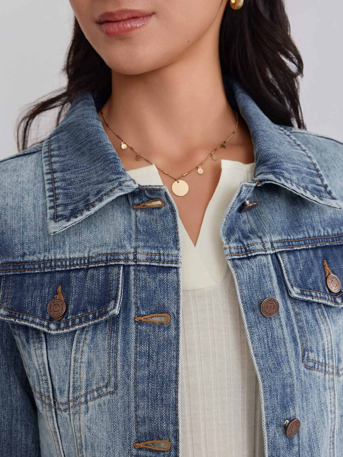 ASOBIO Classic Denim Jacket