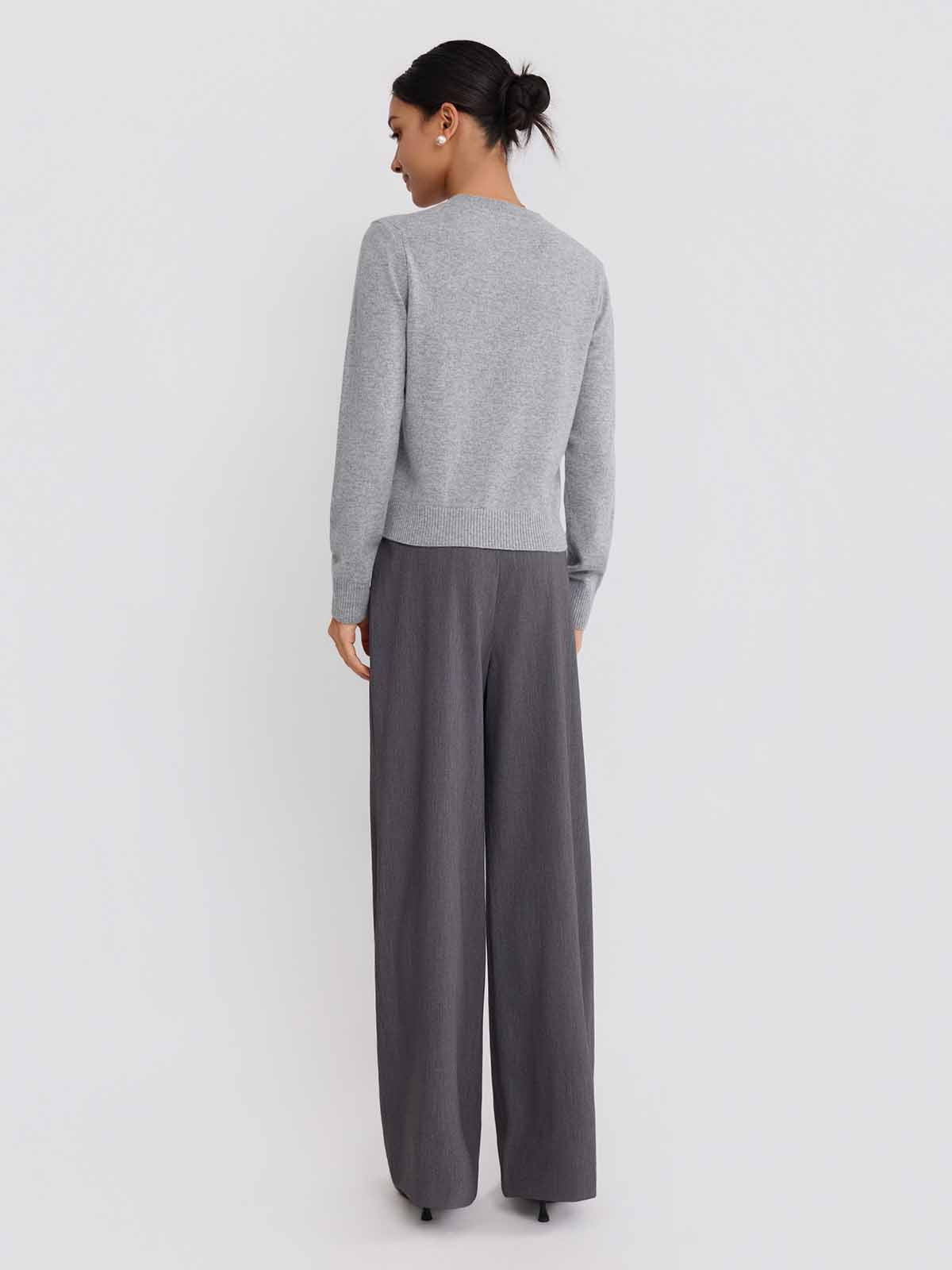 ASOBIO Wool-Cashmere Cardigan