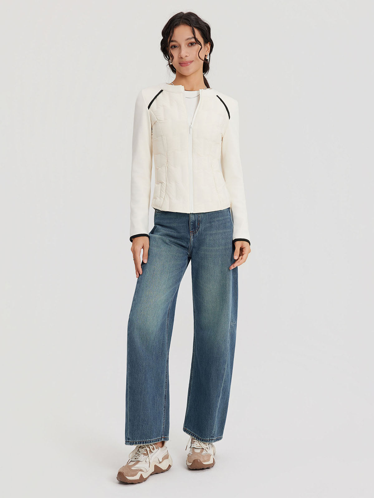 ASOBIO Lightweight Goose Down Jacket