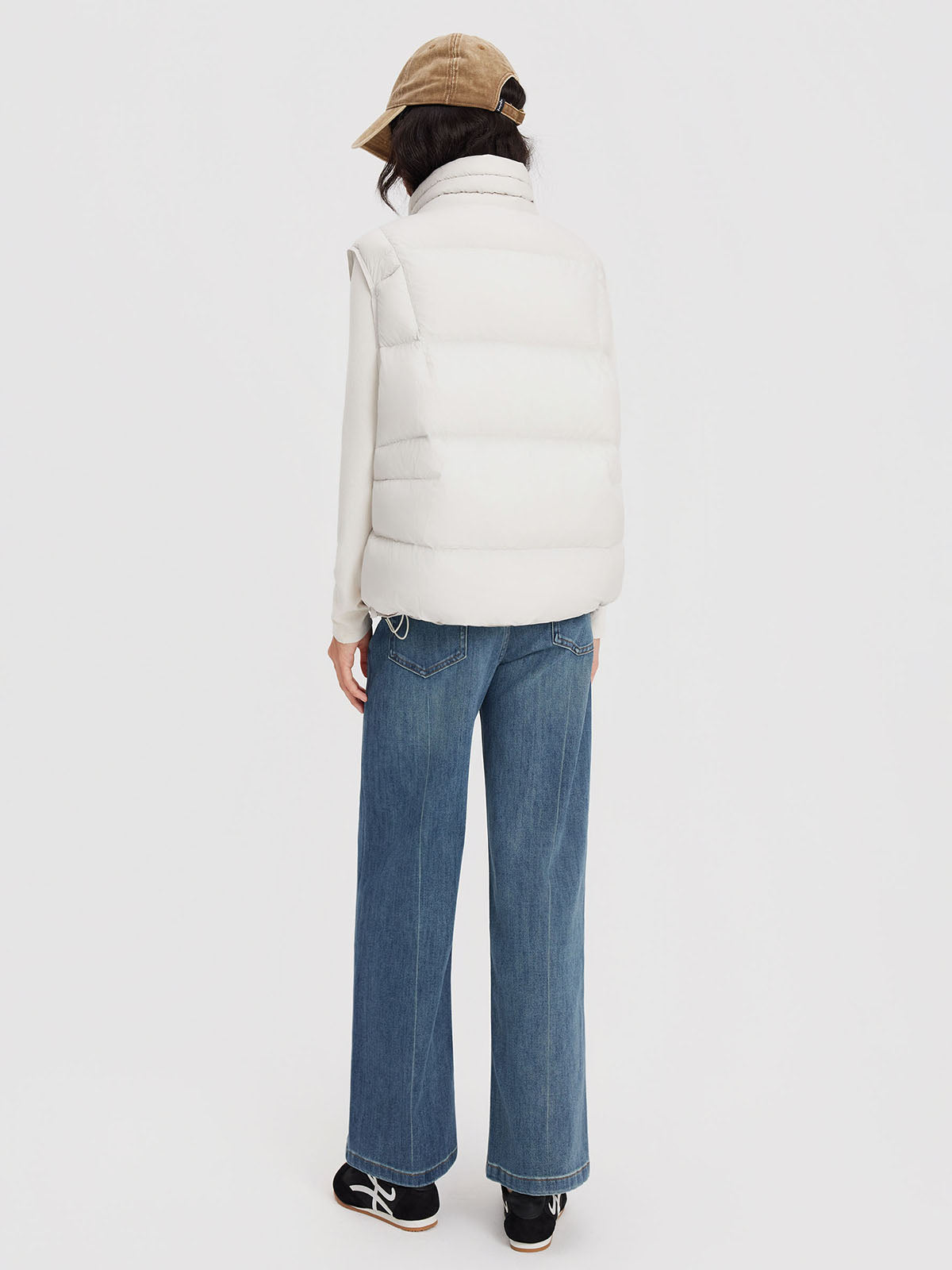 ASOBIO Goose Down puffer Vest