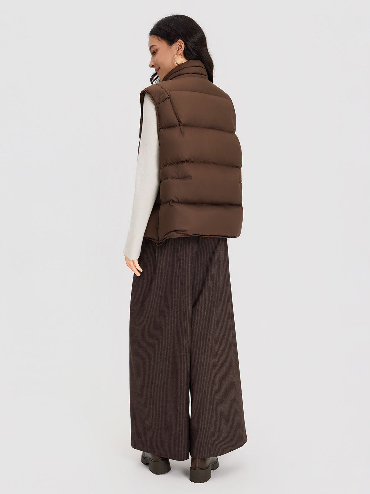 ASOBIO Goose Down puffer Vest