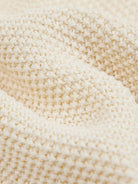 Halter Neck Mesh Knit Top