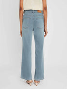 High Waist Slim Straight Stretch Jeans