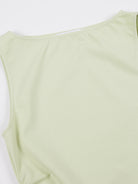 Ruched Side Asymmetrical Hem Sleeveless Top
